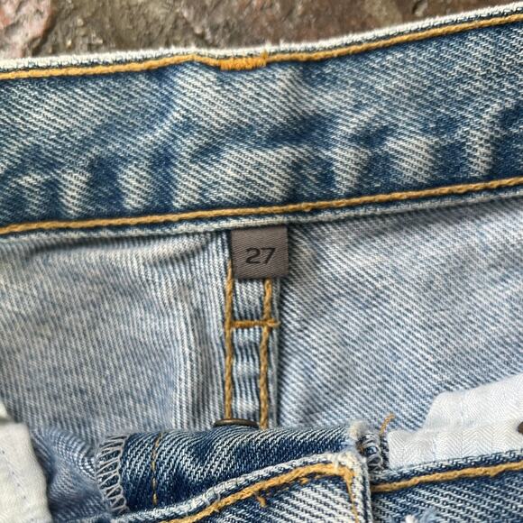 Carmar Disressed Jeans Size 27 - Picture 2 of 3